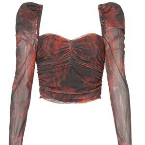 Louna Puff Sleeve Top, XS